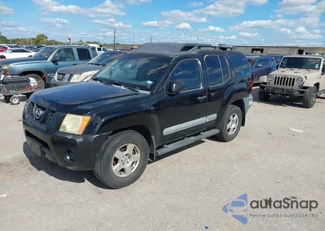 2006 Nissan Xterra S from USA, damaged, VIN 5N1AN08U86C505008